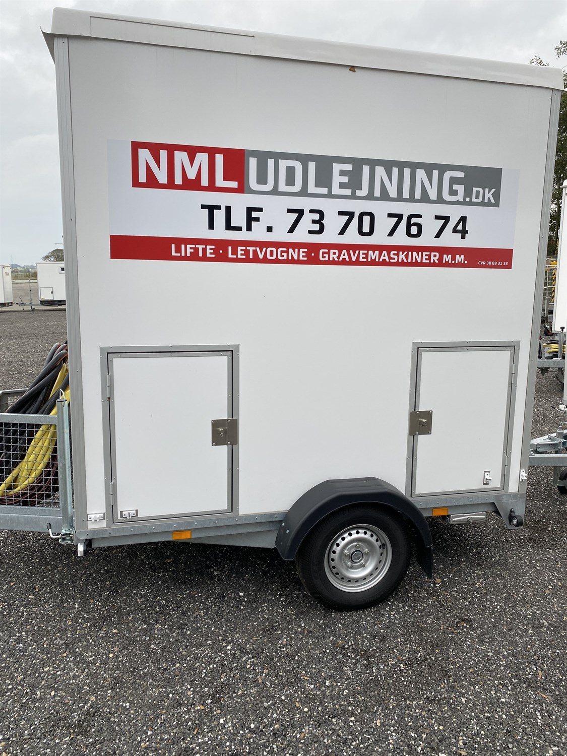 2 rums toiletvogn m/110 rør thumbnail 4